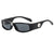 Damen Modische Sonnenbrille mit schützendem UV-Filter und robustem Rahmen Karnz