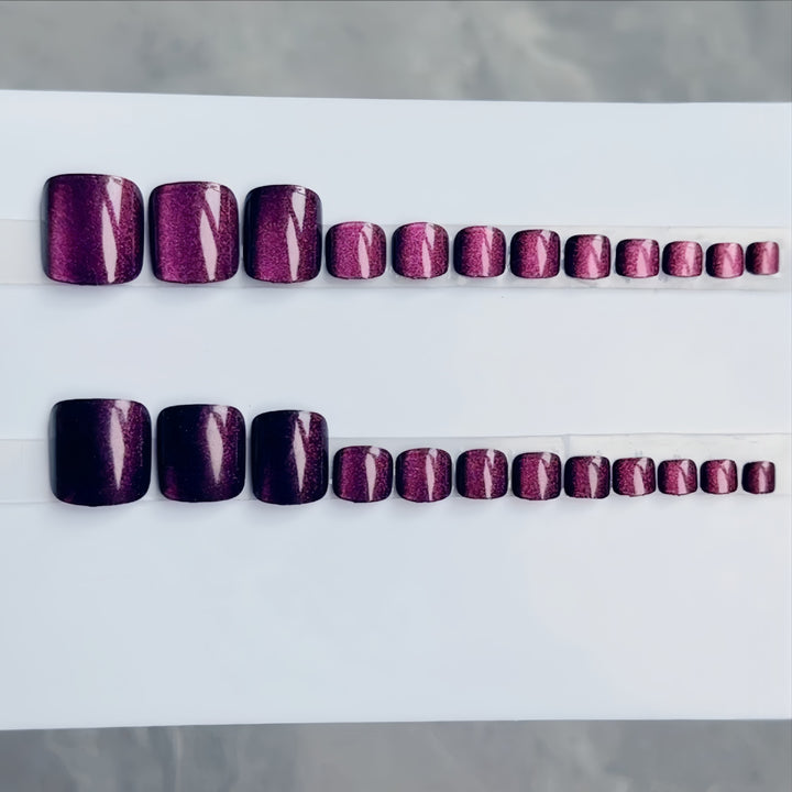 Iridescent Press-On Nail Kollektion Karnz