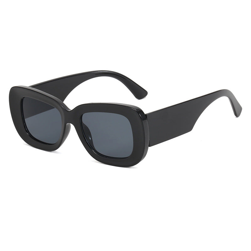 Damen oversized Kunststoff-Sonnenbrille Karnz