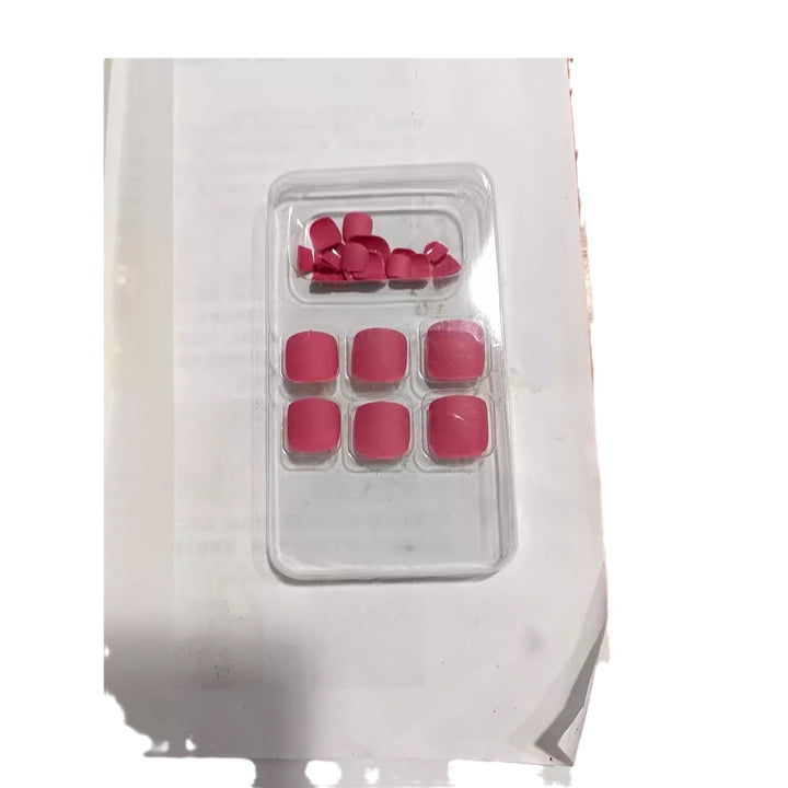 Premium Matte Press-On Nail Tips Set Karnz