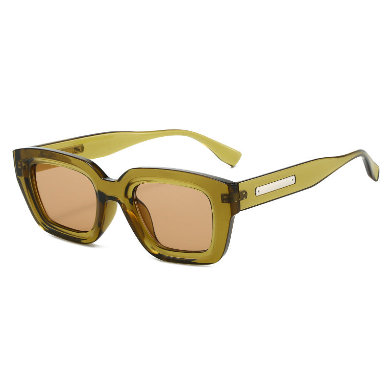 Damen oversized quadratische Sonnenbrille Karnz