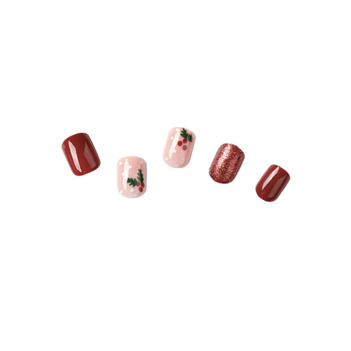 Kunstvolle Weihnachtsnagelkunst mit originellem Lebkuchenmotiv Karnz