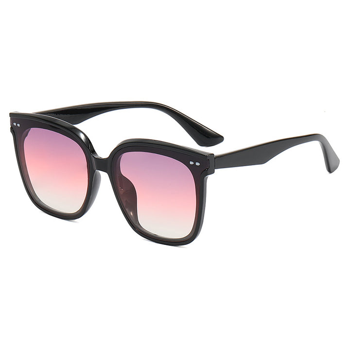 Damen oversized Design-Sonnenbrille mit animalischem Muster Karnz