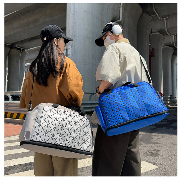 Reflektierendes Muster Reise-Duffle-Bag