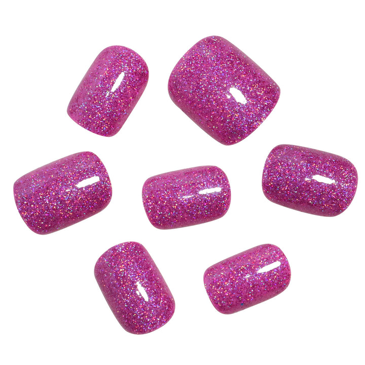 Glitzernde Press-On-Nagelspitzen Karnz