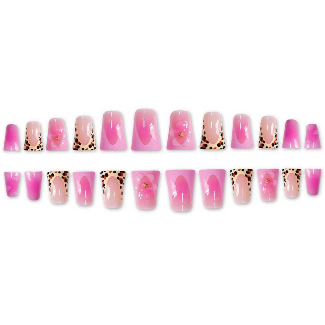 Künstlerische Floral Stiletto Nagel Kunst Extensions Karnz