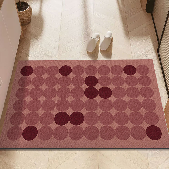 Moderner geometrischer Musterteppich