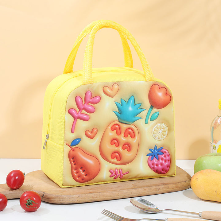 Isolierte Schmetterlings-Lunchbox Karnz