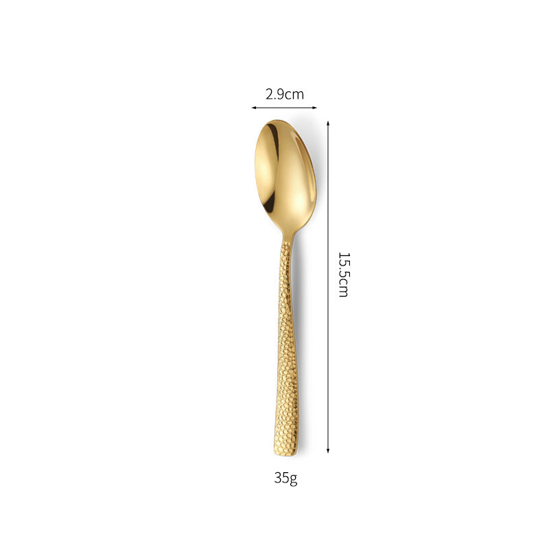 Stilvolles und Farbenfrohes Besteckset Aus Edelstahl Karnz
