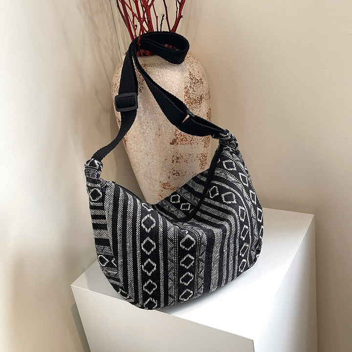 WoBohemian Ethnisches Muster Hobo Tasche Karnz