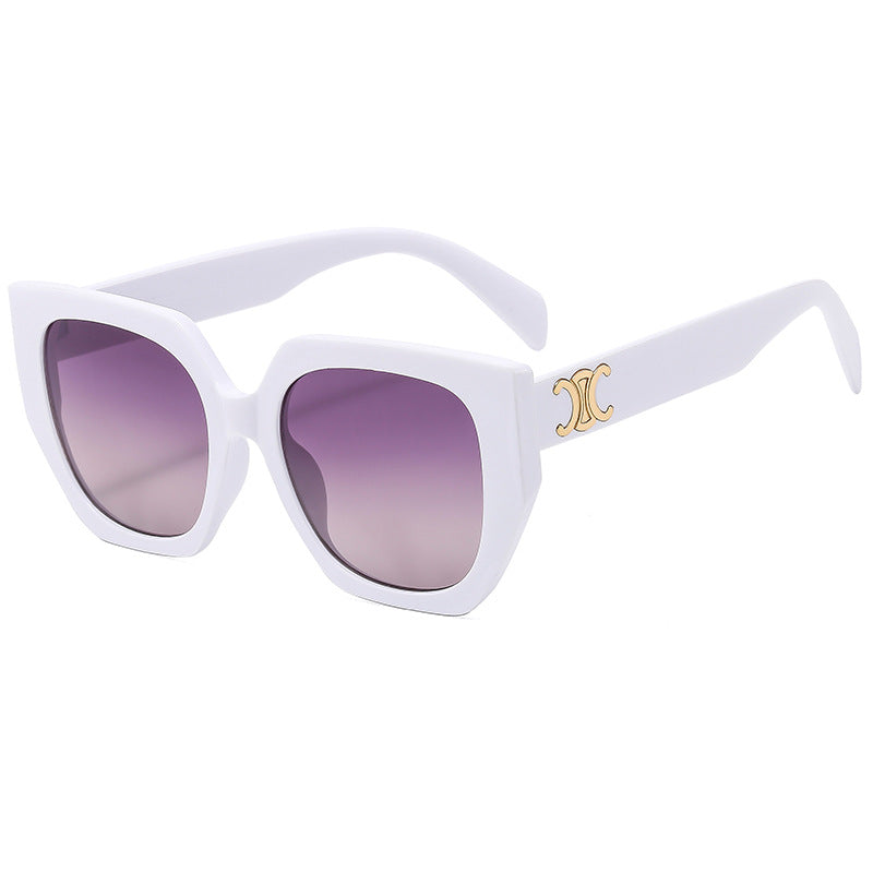 Damen Statement-Sonnenbrille mit glamourösem Rahmen Karnz