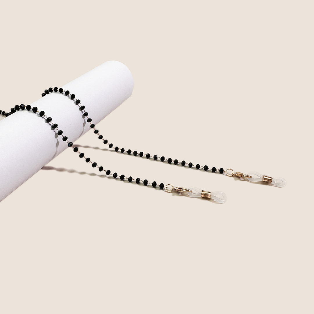 Elegante Perlen Brillenhalterkette Karnz