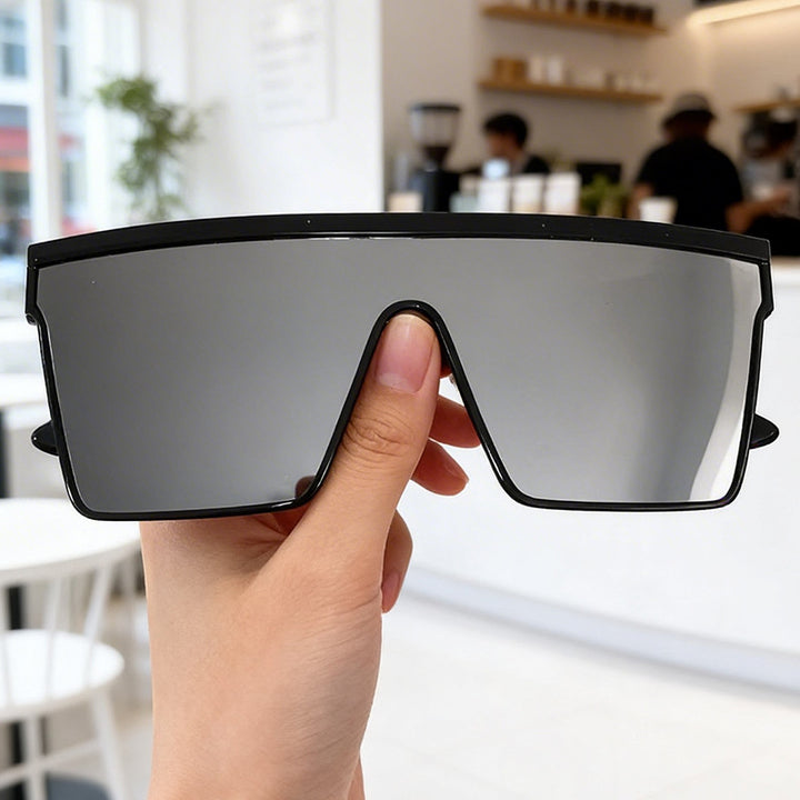 Fette Rechteck-Sonnenbrille Karnz
