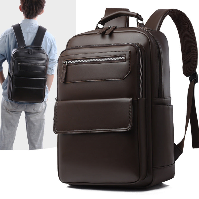 Executive Leder Rucksack Karnz