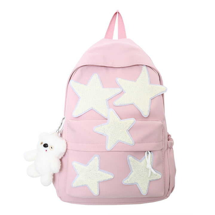 Spaß dekorativer Sternmuster-Rucksack Karnz