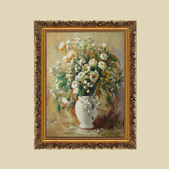 Klassische Blumen Wandkunst Print