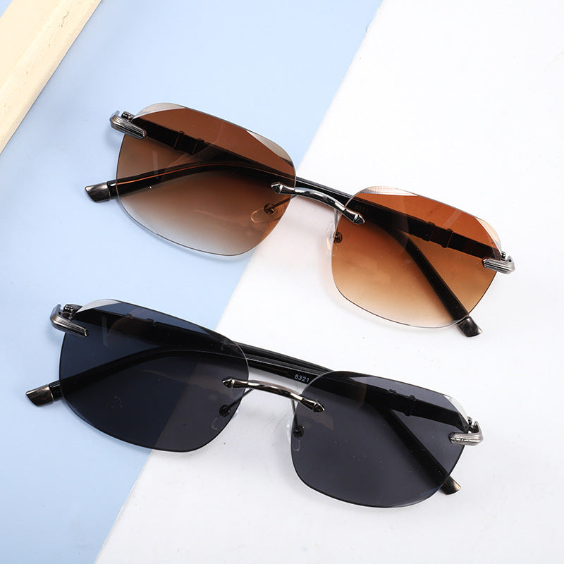 Damen elegante quadratische Sonnenbrille Karnz