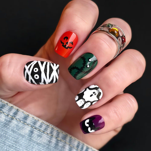 Kreative Halloween Kunstnägel Karnz