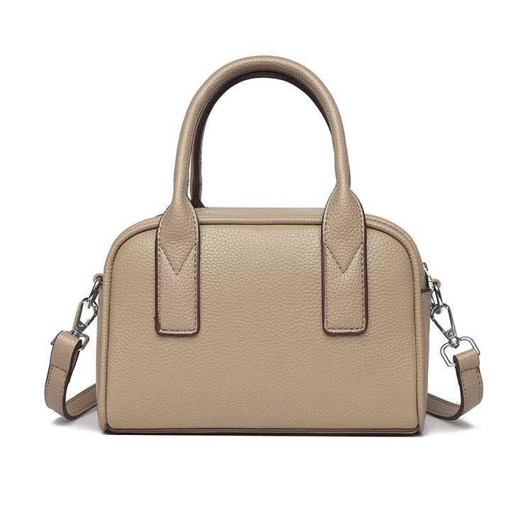 Texturiertes Leder Mini Handtasche Karnz