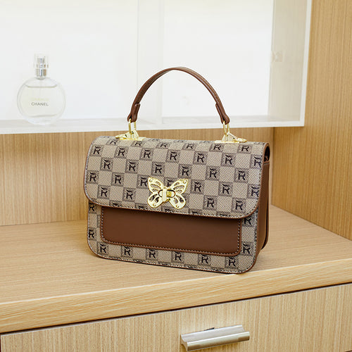 Elegante Schmetterlings-verzierte Handtasche
