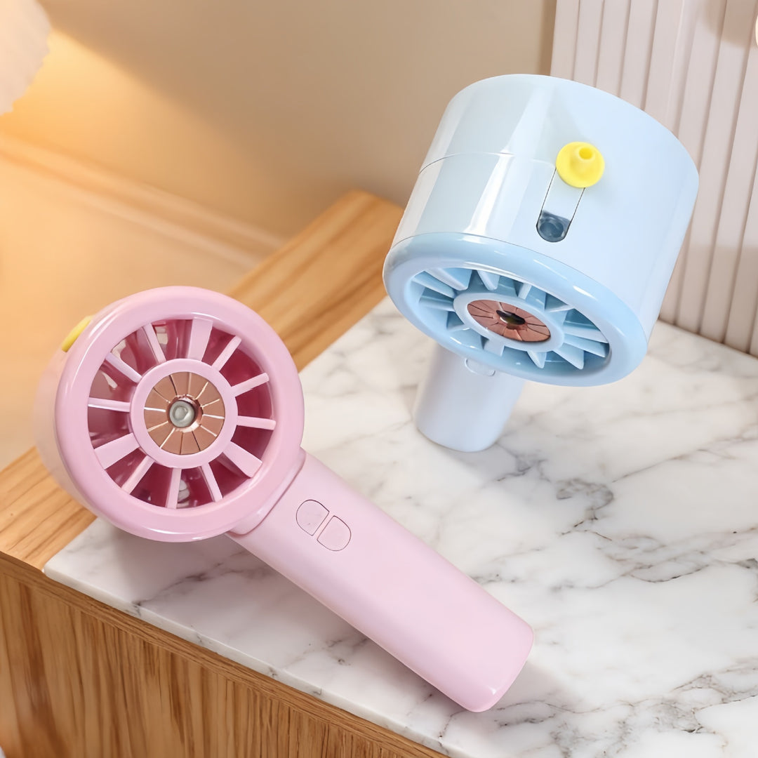 Damen Tragbarer Sprühventilator mit USB-Anschluss und mehrstufiger Geschwindigkeitsregelung Karnz