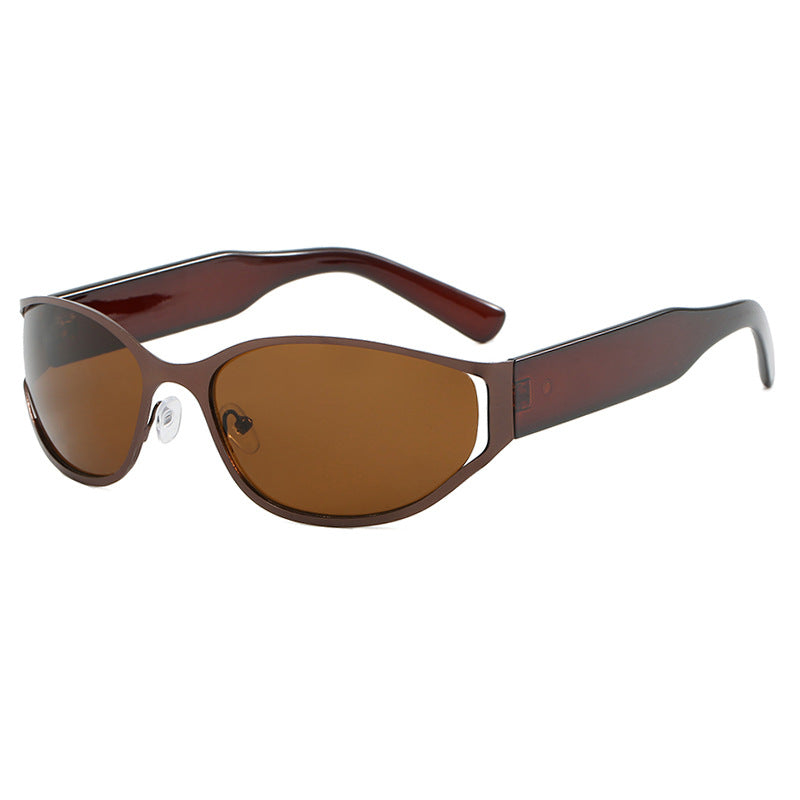 Damen moderne Sonnenbrille mit eleganten Konturen und schützendem UV-Filter Karnz