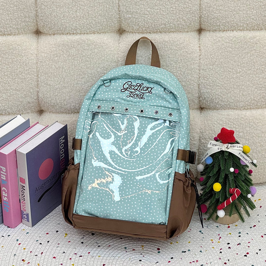 Stylische Punktmuster Charaktertasche Karnz