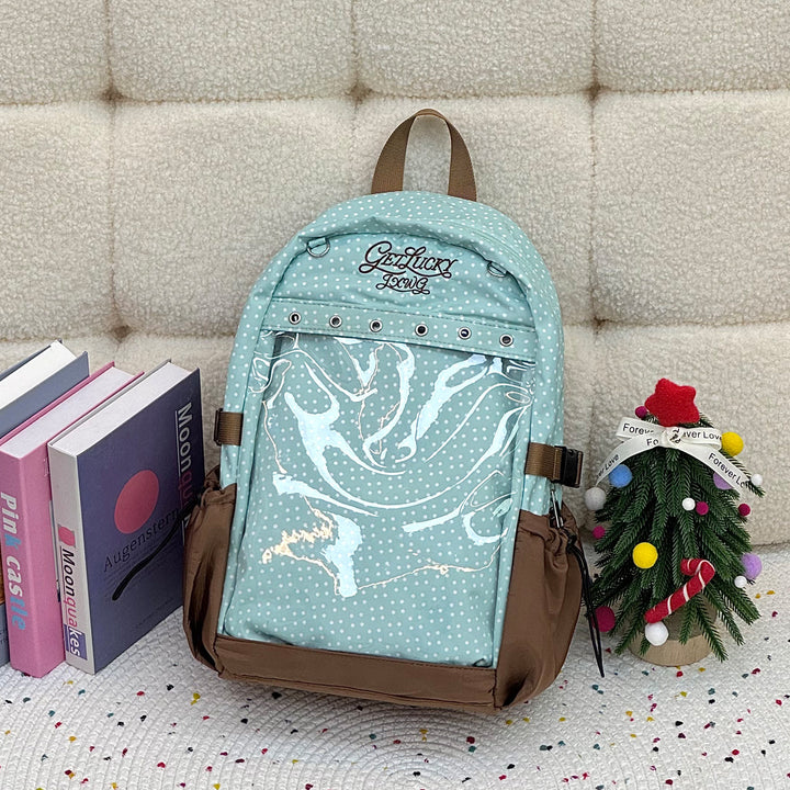 Stylische Punktmuster Charaktertasche Karnz