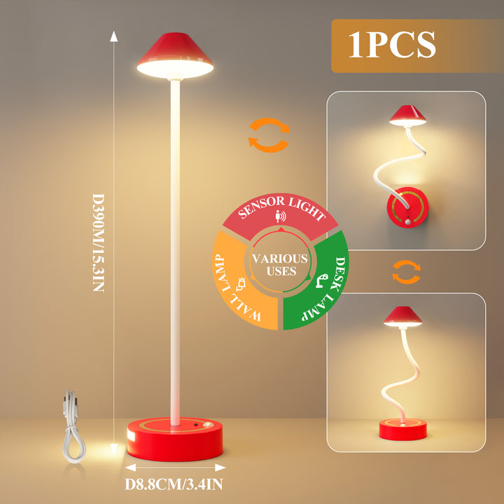 Vielseitige Sensor-LED-Schreibtisch- und Wandleuchte