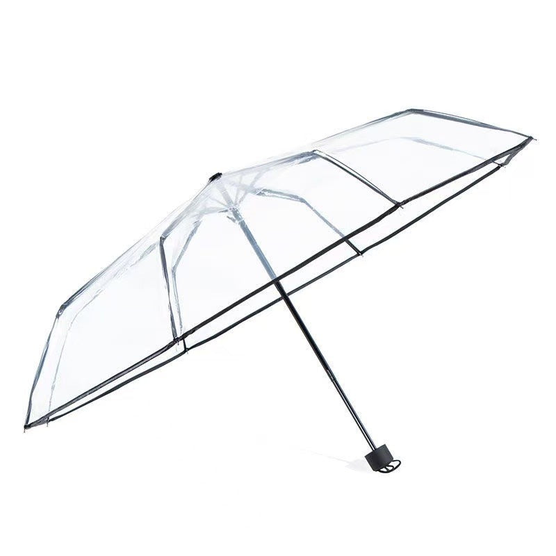 Damen durchsichtiger Regenschirm Karnz
