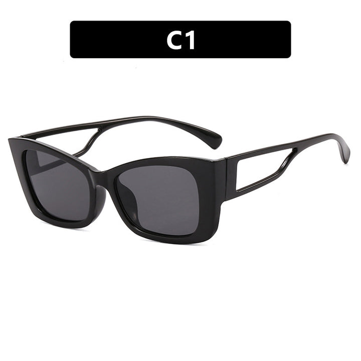 Damen modische Sonnenbrille mit innovativem Rahmen Karnz