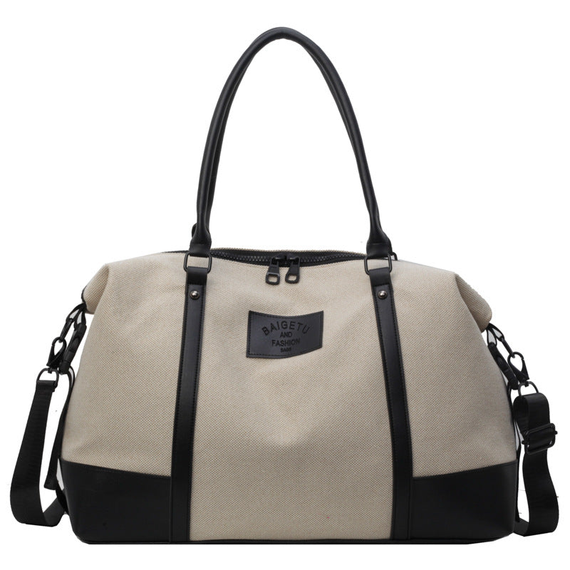 Geräumige Canvas Wochenend-Duffel