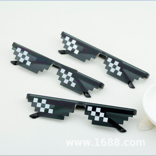 Damen Sonnenbrille im trendigen Pixel-Design Karnz