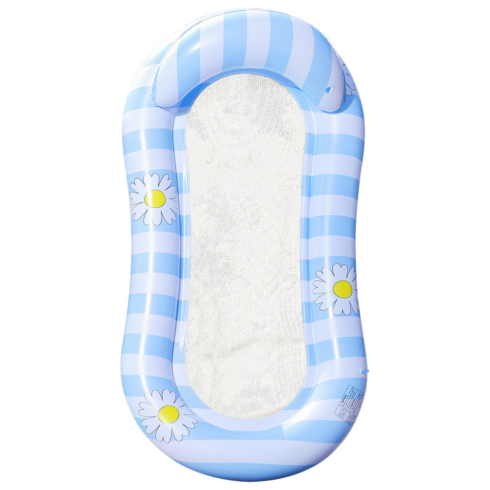 Damen Aufblasbare Badeliege mit Blumendesign Karnz