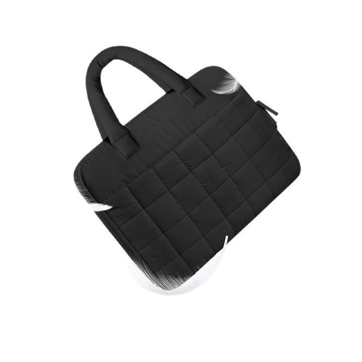 Gepolsterte Laptop-Handtasche mit Vielseitigen Innenfächern Karnz