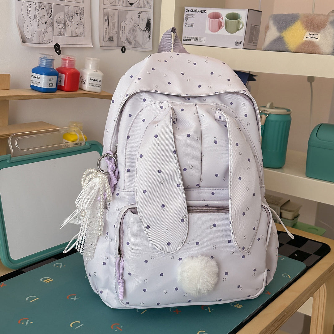 Süßer Hasenohren-Rucksack