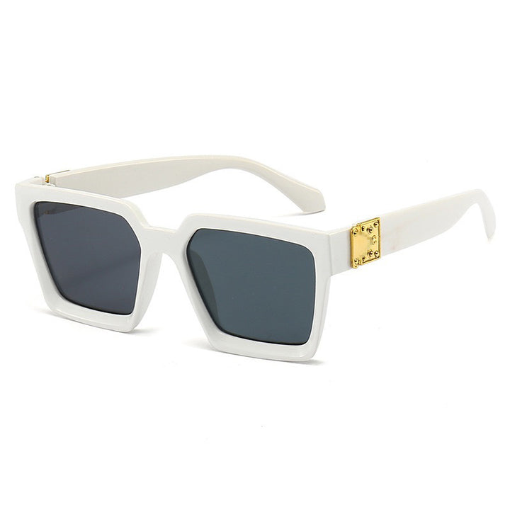 Statement Geometrische Rahmen Sonnenbrille