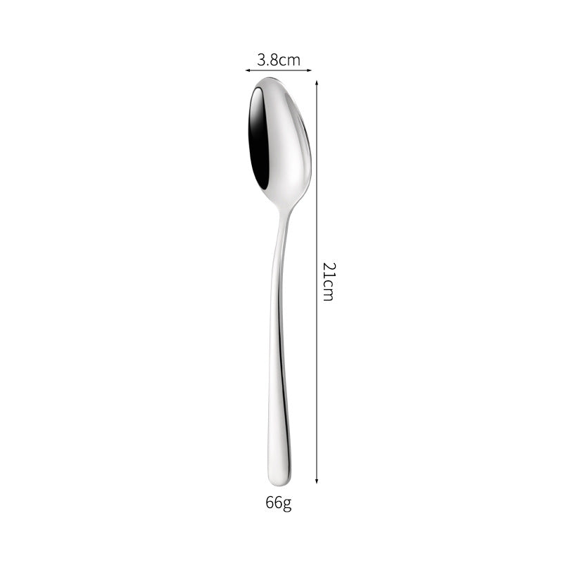 Eleganter und Ergonomischer Teelöffel mit Glänzender Oberfläche Karnz