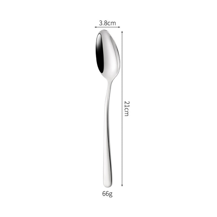 Eleganter und Ergonomischer Teelöffel mit Glänzender Oberfläche Karnz