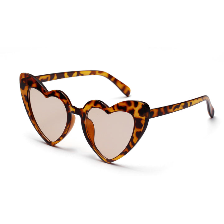 Damen Herzförmige Sonnenbrille Karnz