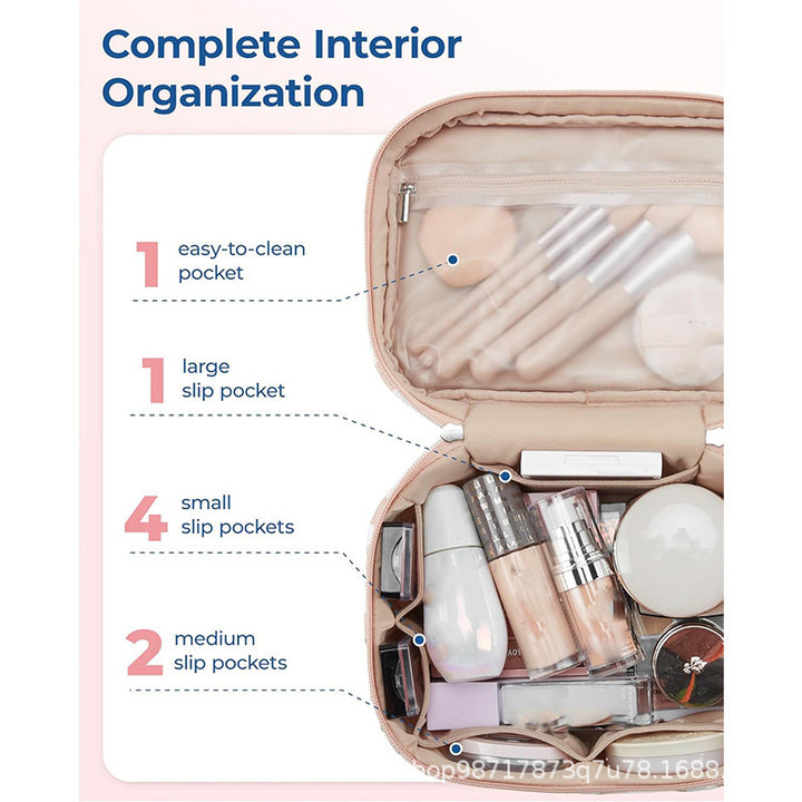 Kosmetik-Organizer Tasche mit Praktischen Fächern Karnz