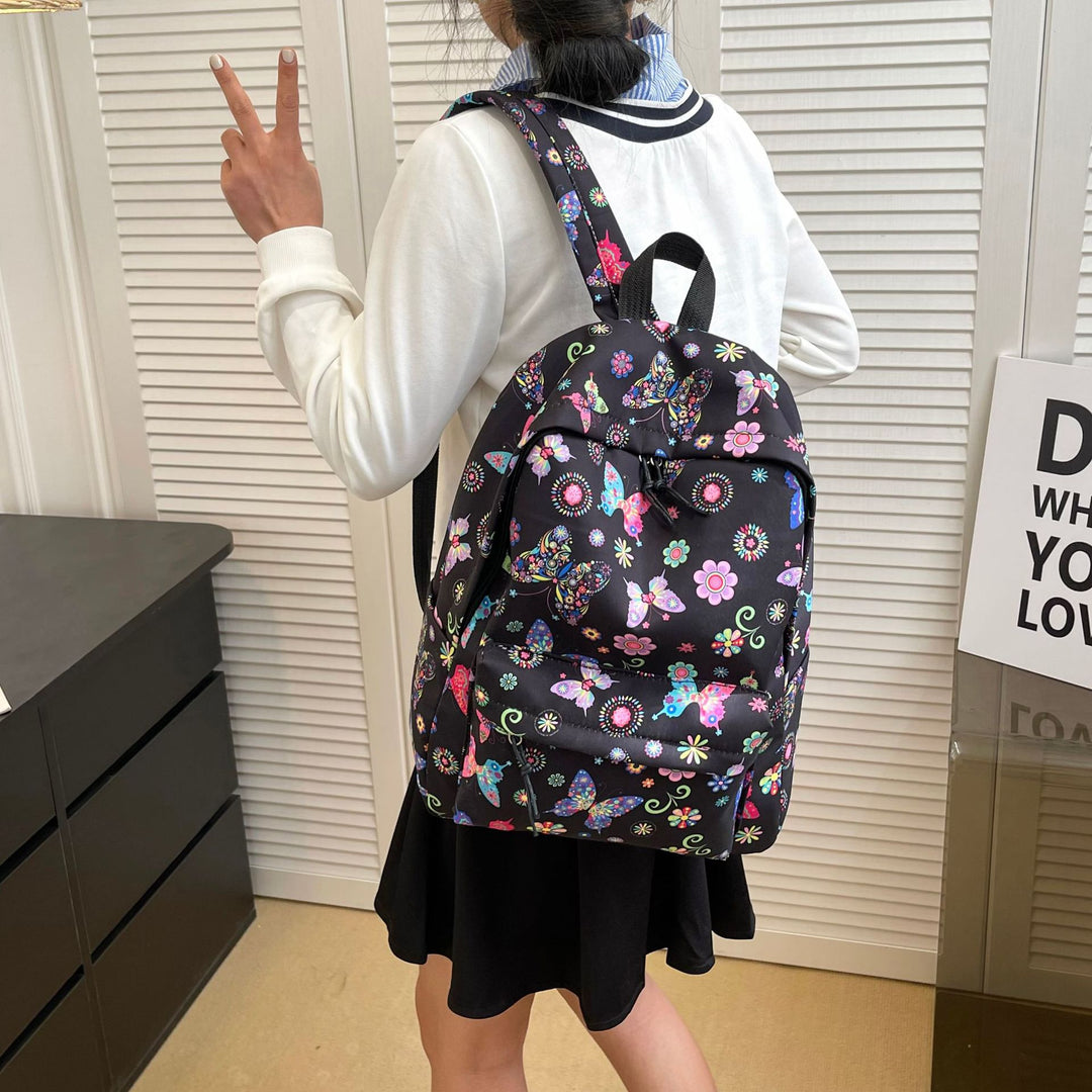 Schmetterlingsdruck Freizeit Rucksack Karnz