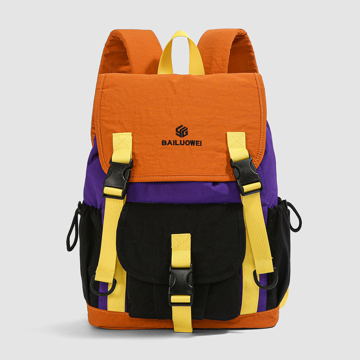 Multi-Taschen Bunte Abenteuer Rucksack Karnz