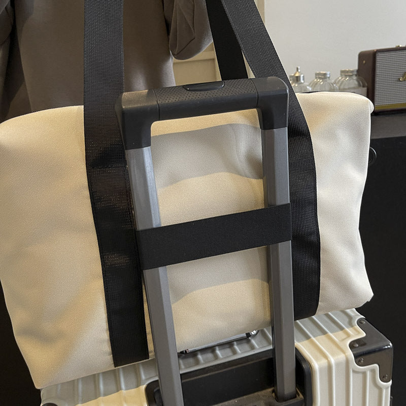 Stylische Canvas Reisetasche