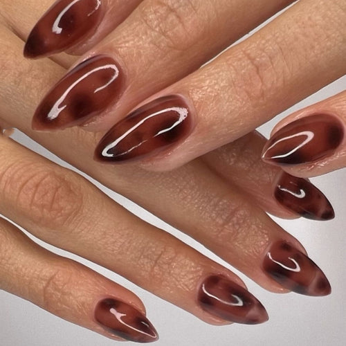 Glamouröse Stiletto Press-On Nägel Set Karnz