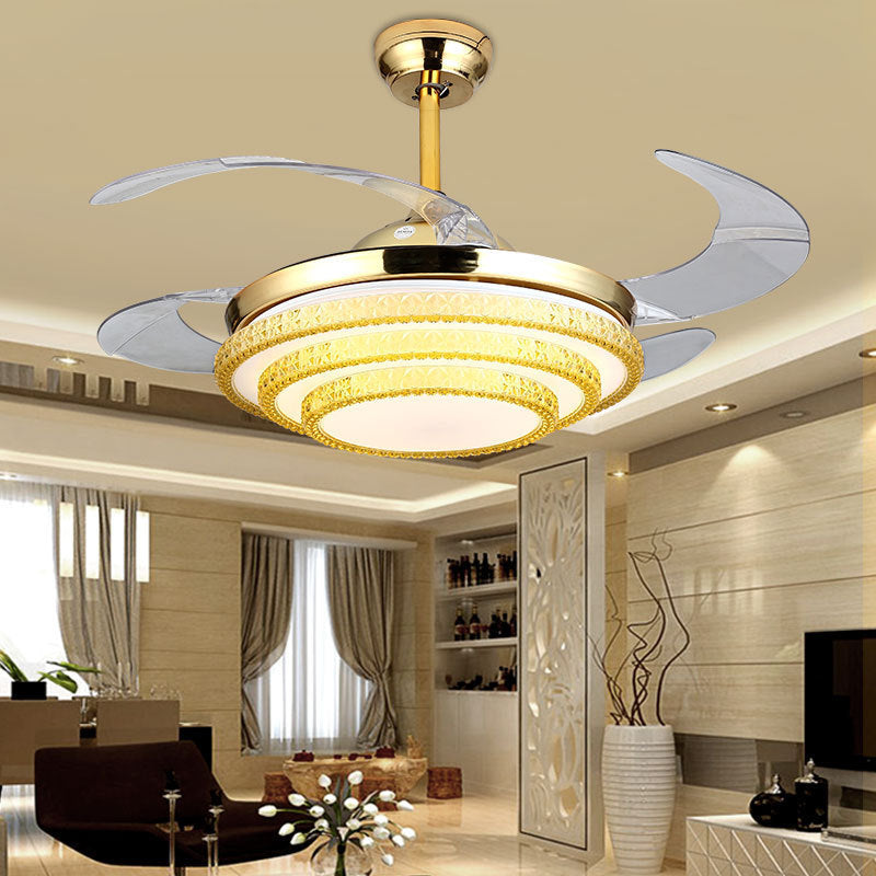 Zeitgenössische Deckenventilator Licht Einrichtung