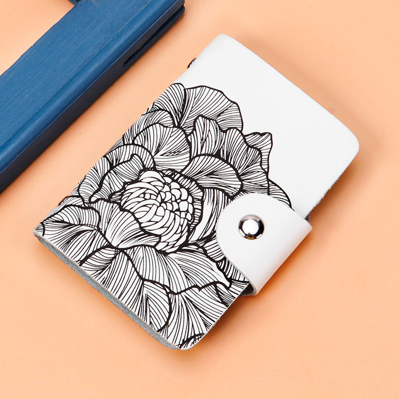 Blumen Design Geldbörse Karnz