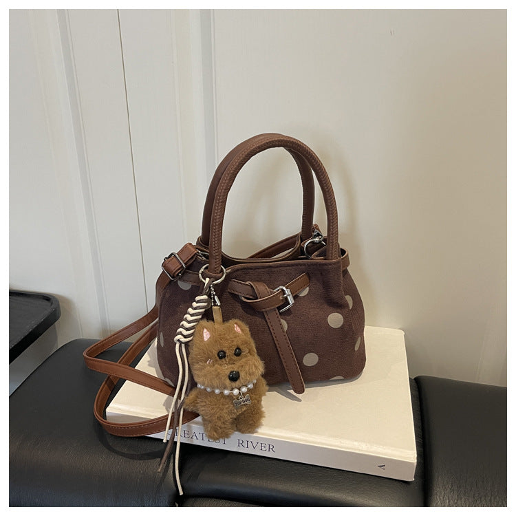 Stylische Punkten Handtasche