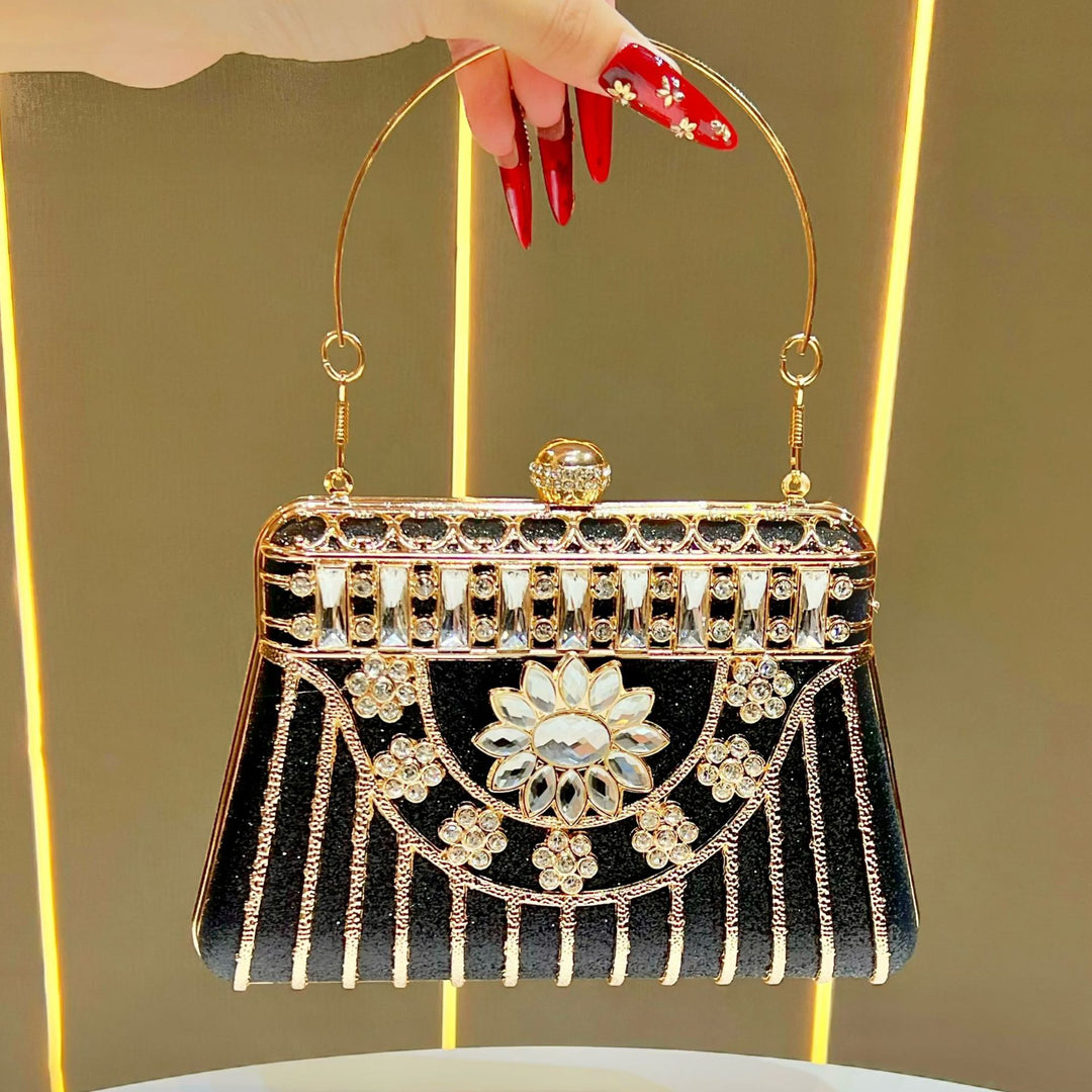 Vintage-inspirierte Abendhandtasche