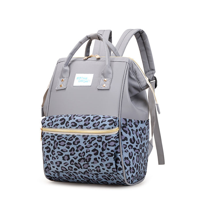 Trendiger Tierdruck Wickelrucksack Karnz
